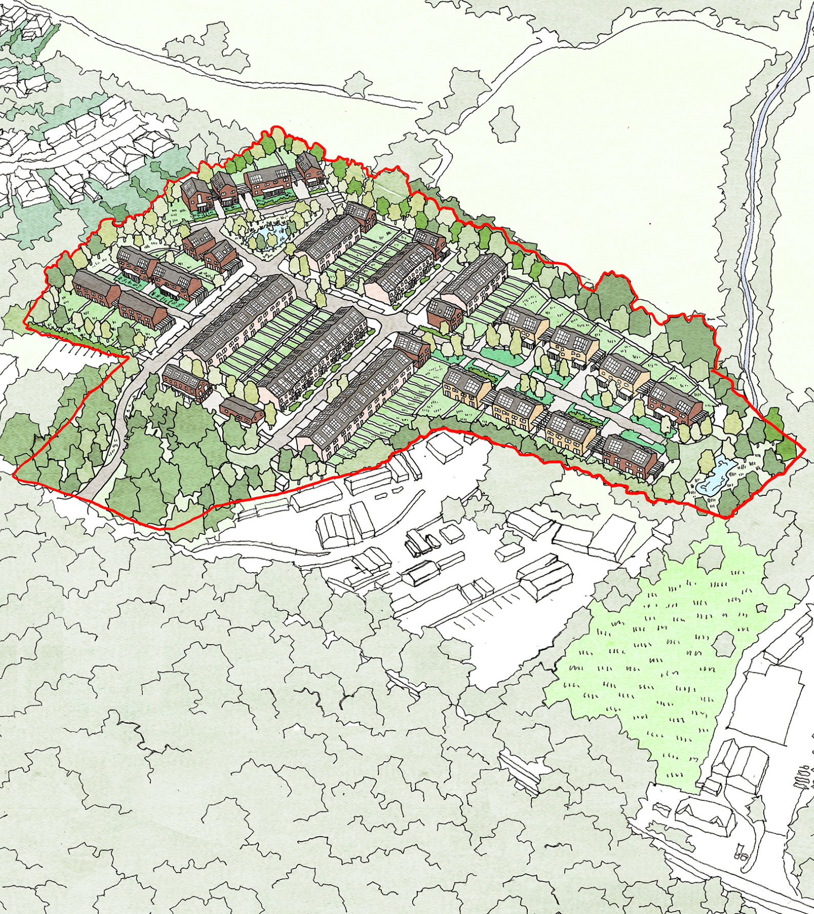 Oxhey - Axo - Coloured